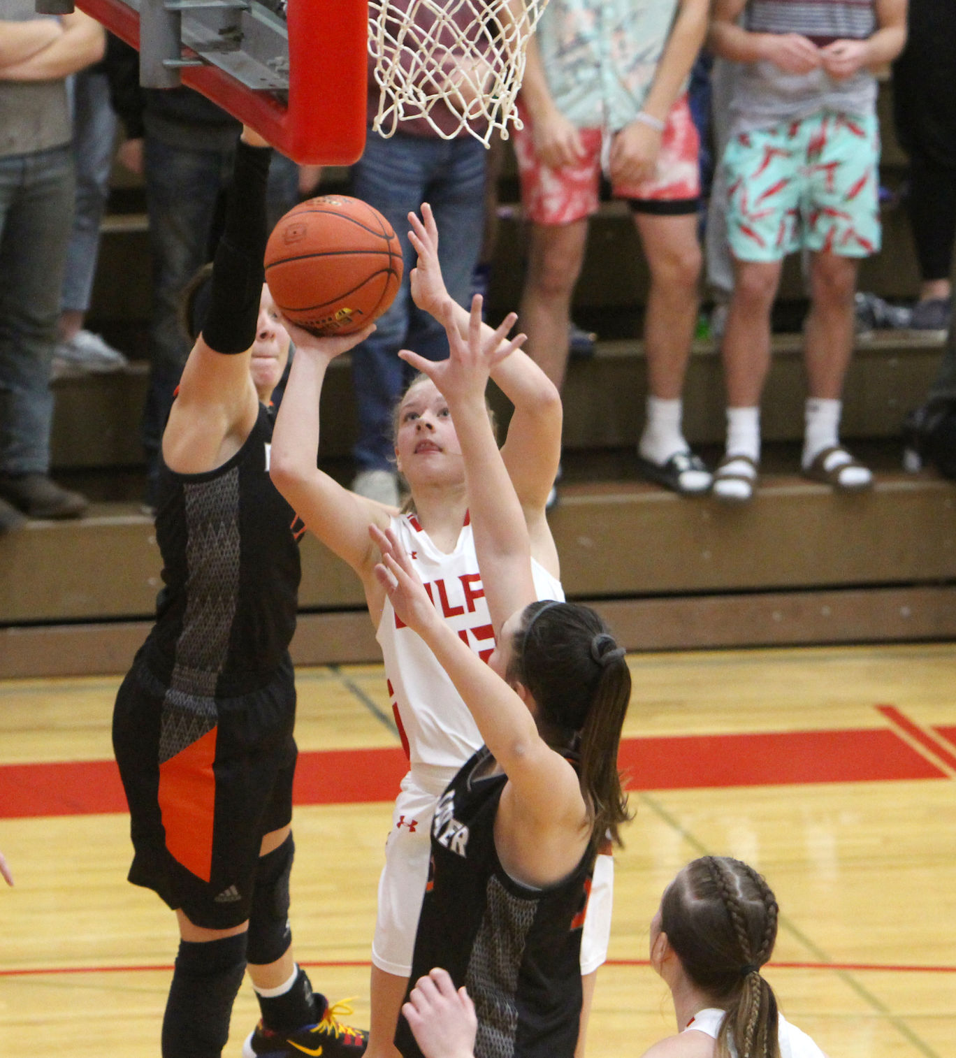 Bloomer girls basketball at Colfax 11-22-21